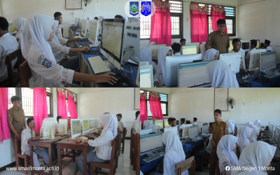 HARI KE-2 UJIAN SEKOLAH BERBASIS KOMPUTER T.P 2025/2026 SMAN 1 MONTA