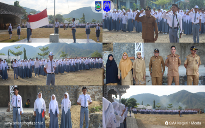 SENIN, 27 OKTOBER 2025 - UPACARA BENDERA SMAN 1 MONTA